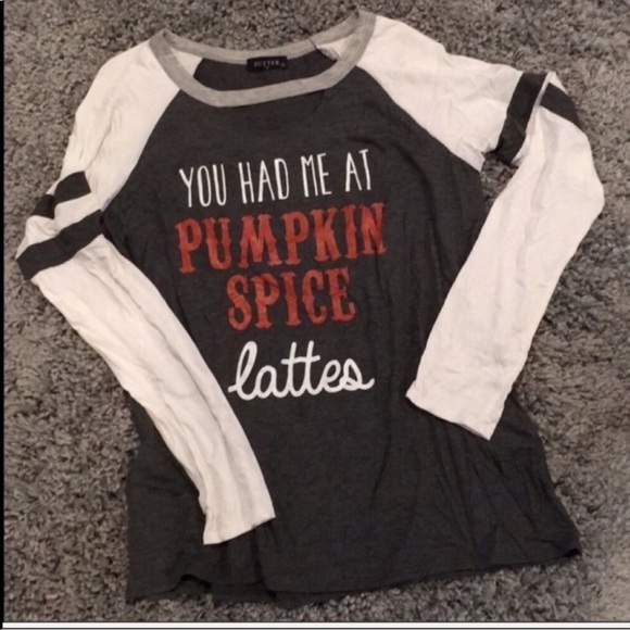 Pumpkin Spice Latte Graphic Tees - Picture 2 of 2